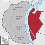 Cologne Innenstadt Deutz